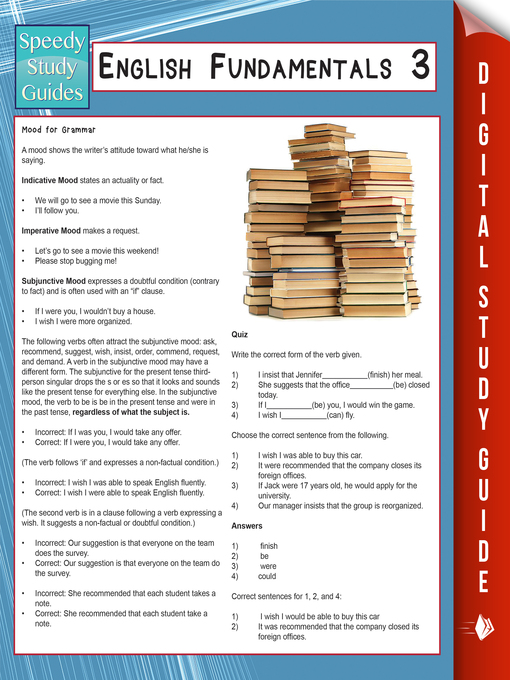 Cover image for English Fundamentals 3